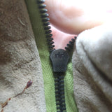 Bottega Veneta Intrecciato-Trim Small Bag Greenish Gold Metallic Leather