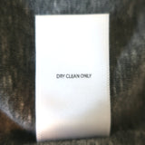 NSF Toni Faux Fur Coat Beige Size Small Draped-Front Jacket