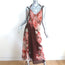 Jean Paul Gaultier Soleil Maxi Wrap Dress Koi Fish Print Mesh Size Medium