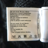 Chanel 17C Crochet Knit Cap Sleeve Maxi Dress Black Silk Size 38