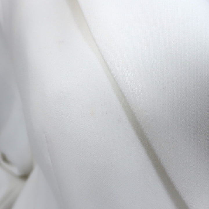 Veronica Beard Thaddeus Dickey Jacket Cream Size 2 Double Breasted Blazer