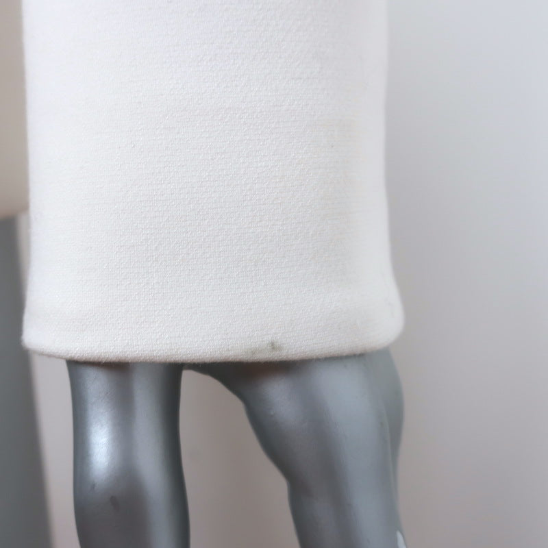 Veronica Beard Thaddeus Dickey Jacket Cream Size 2 Double Breasted Blazer