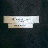 Givenchy Lace Tie-Neck Blouse Black Size 38 Long Sleeve Top