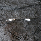 Givenchy Lace Tie-Neck Blouse Black Size 38 Long Sleeve Top