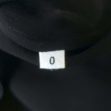 Ulla Johnson Blouse Bisou Black Floral-Embroidered Tulle Size 0 Short Sleeve Top