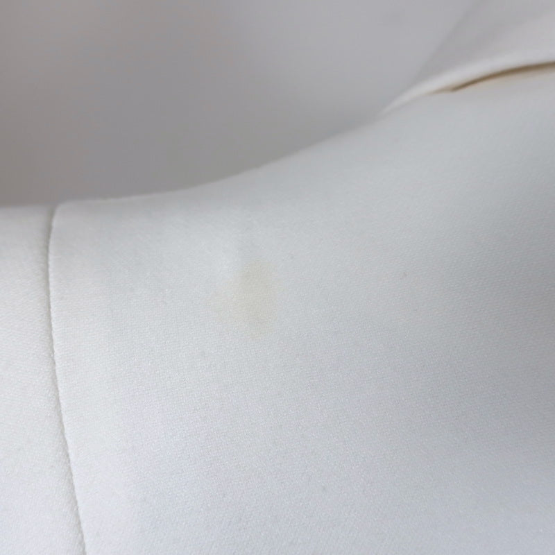 Veronica Beard Thaddeus Dickey Jacket Cream Size 2 Double Breasted Blazer