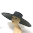 Gladys Tamez Millinery Extra Wide Brim Straw Hat Black Size Small