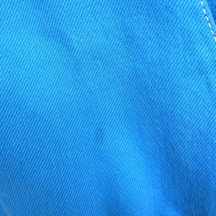 GANNI Sheldon Denim Hooded Jacket Blue Cotton Size 36