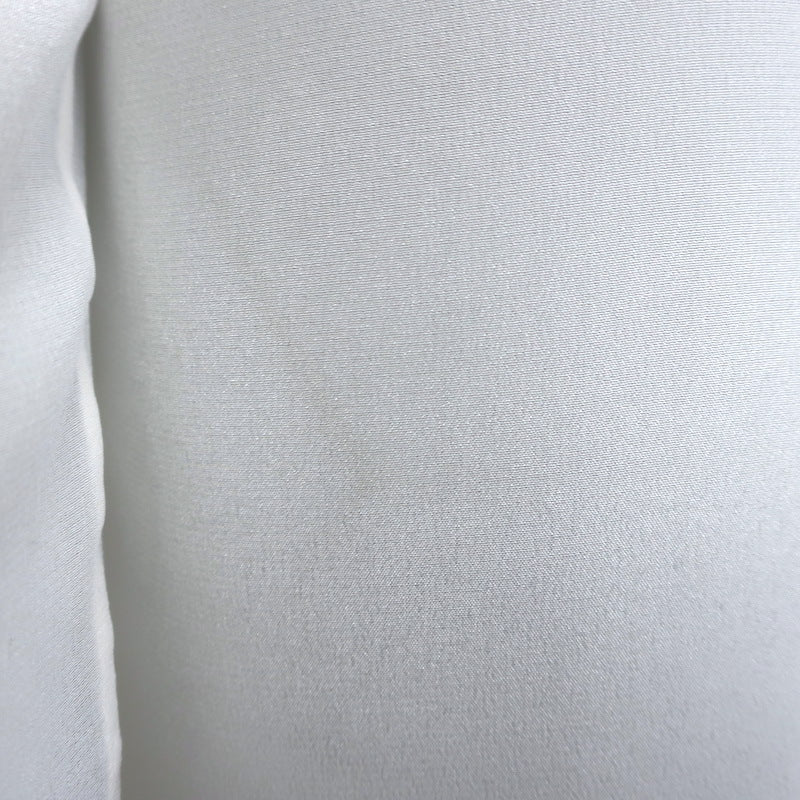 Alice + Olivia Willa Crystal-Embellished Collar Top Cream Silk Size Extra Small