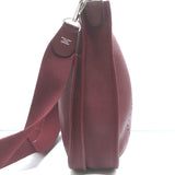 Hermes Evelyne III PM Crossbody Bag Rouge Sellier Leather Palladium Hardware