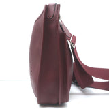 Hermes Evelyne III PM Crossbody Bag Rouge Sellier Leather Palladium Hardware
