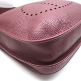 Hermes Evelyne III PM Crossbody Bag Rouge Sellier Leather Palladium Hardware