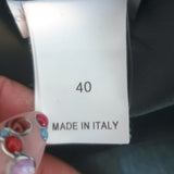 Brunello Cucinelli Belted Felt Coat Soft Teal Wool-Cashmere Size 40