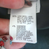 Brunello Cucinelli Belted Felt Coat Soft Teal Wool-Cashmere Size 40