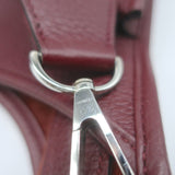 Hermes Evelyne III PM Crossbody Bag Rouge Sellier Leather Palladium Hardware