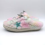 Golden Goose Superstar Sabot Glitter-Star Tie Dye Shearling Sneakers Size 40