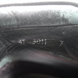 Prada Slip-On High Top Sneakers Black Suede & Leather Size 7