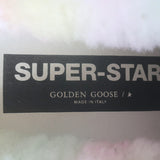 Golden Goose Superstar Sabot Glitter-Star Tie Dye Shearling Sneakers Size 40