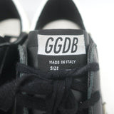 Golden Goose Superstar Low Top Sneakers Black & White Leather Size 40