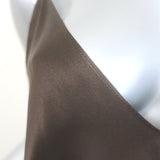 Sablyn Gloria Bias Cut Camisole Brown Silk Charmeuse Size Large V-Neck Tank Top
