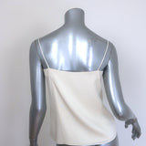 The Row Camisole Ivory Stretch Silk Size 4