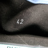 Piedaterre Modigliani Espadrille Flats Navy Velvet Size 42 NEW