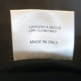 Bottega Veneta Intrecciato Leather Strapless Top Black Size 42