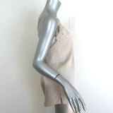 Cami NYC Everly Camisole Oat Silk Satin Size Medium Crisscross-Back Tank Top