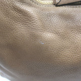 Chloe Medium Marcie Hobo Nut Pebbled Leather Shoulder Bag