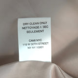 Cami NYC Everly Camisole Oat Silk Satin Size Medium Crisscross-Back Tank Top