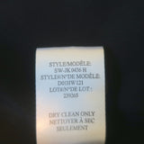 HELMUT Helmut Lang Flash Draped Blazer Black Silk-Blend Size Small