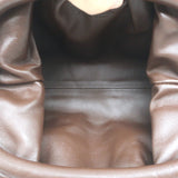 Bottega Veneta The Mini Pouch Dark Brown Leather Crossbody Bag