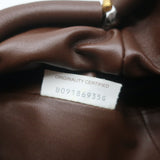Bottega Veneta The Mini Pouch Dark Brown Leather Crossbody Bag