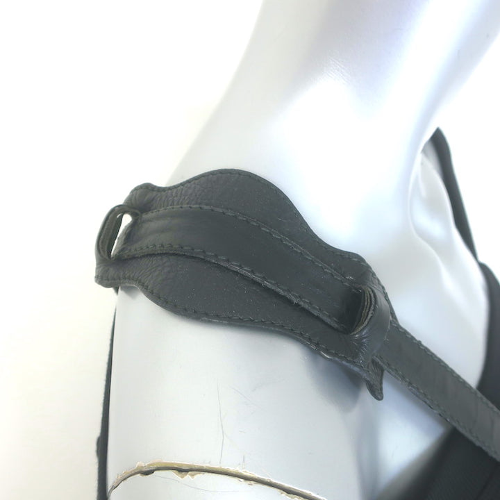 Balenciaga Giant 12 Neo Folk Messenger Bag Black Lambskin Leather