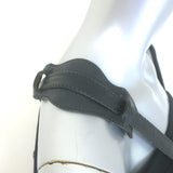 Balenciaga Giant 12 Neo Folk Messenger Bag Black Lambskin Leather