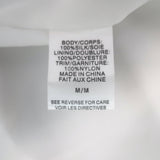 Cami NYC Everly Camisole White Silk Satin Size Medium Crisscross-Back Tank Top