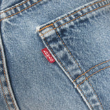 Vintage Levi's Red Tab 501 Reworked Straight Leg Jeans Medium Blue Size 6
