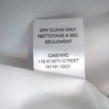 Cami NYC Everly Camisole White Silk Satin Size Medium Crisscross-Back Tank Top