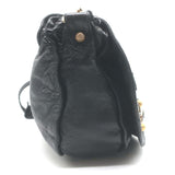 Balenciaga Giant 12 Neo Folk Messenger Bag Black Lambskin Leather
