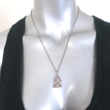 Gucci Ghost Pendant Necklace Sterling Silver .925