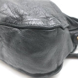 Balenciaga Giant 12 Neo Folk Messenger Bag Black Lambskin Leather