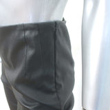 The Row Lakun High Waisted Leather Leggings Black Size 4
