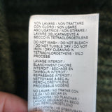 Bottega Veneta Cashmere Fringe Sweater Forest Green Ribbed Knit Size 40