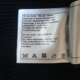 Chanel Side-Stripe Velour Joggers Black/Navy Size 42