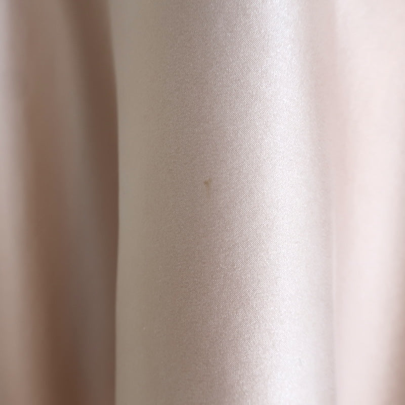 Zimmermann Blouson-Sleeve Mini Wrap Dress Light Pink Silk Satin Size 1