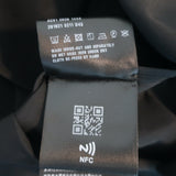 Prada Oversize Trench Coat Black Cotton-Blend Size 42 Double Breasted Jacket