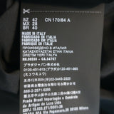 Prada Oversize Trench Coat Black Cotton-Blend Size 42 Double Breasted Jacket