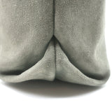 Brunello Cucinelli Monili Strap Bucket Bag Gray Suede Small Crossbody
