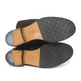 Gucci Slim Horsebit Flat Riding Boots Dark Brown Suede Size 36.5