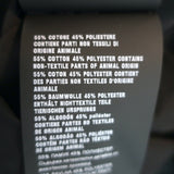 Prada Oversize Trench Coat Black Cotton-Blend Size 42 Double Breasted Jacket